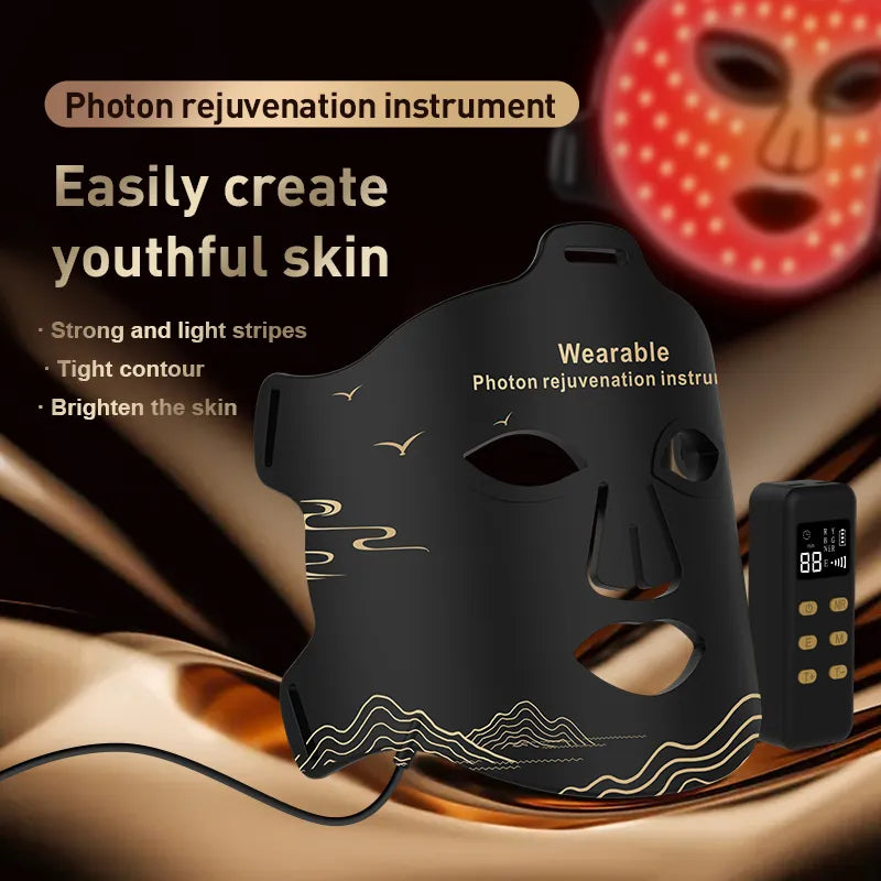 Red LED Infrared Anti-Aging Mask