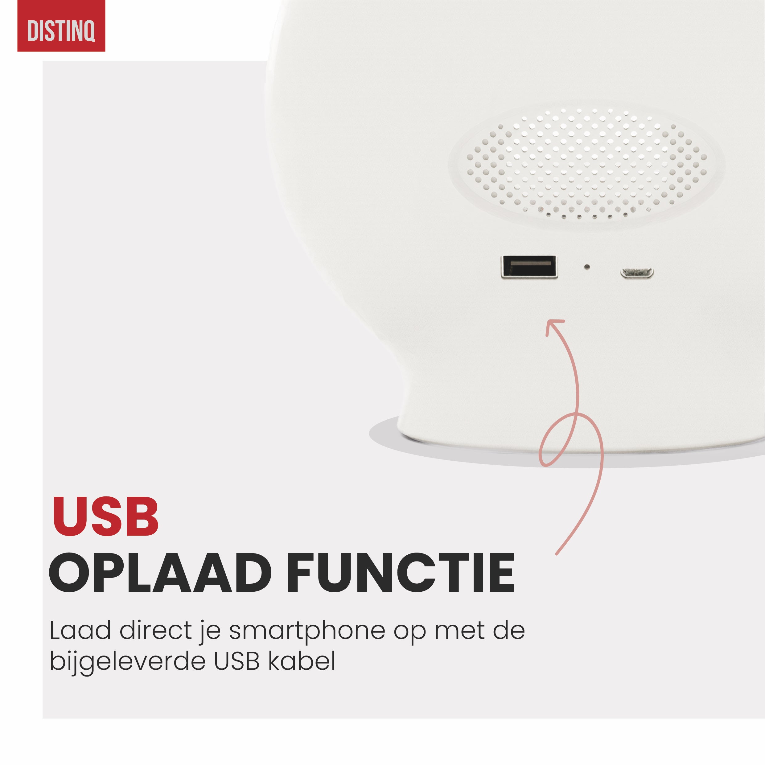 DistinQ Wake-Up Light White