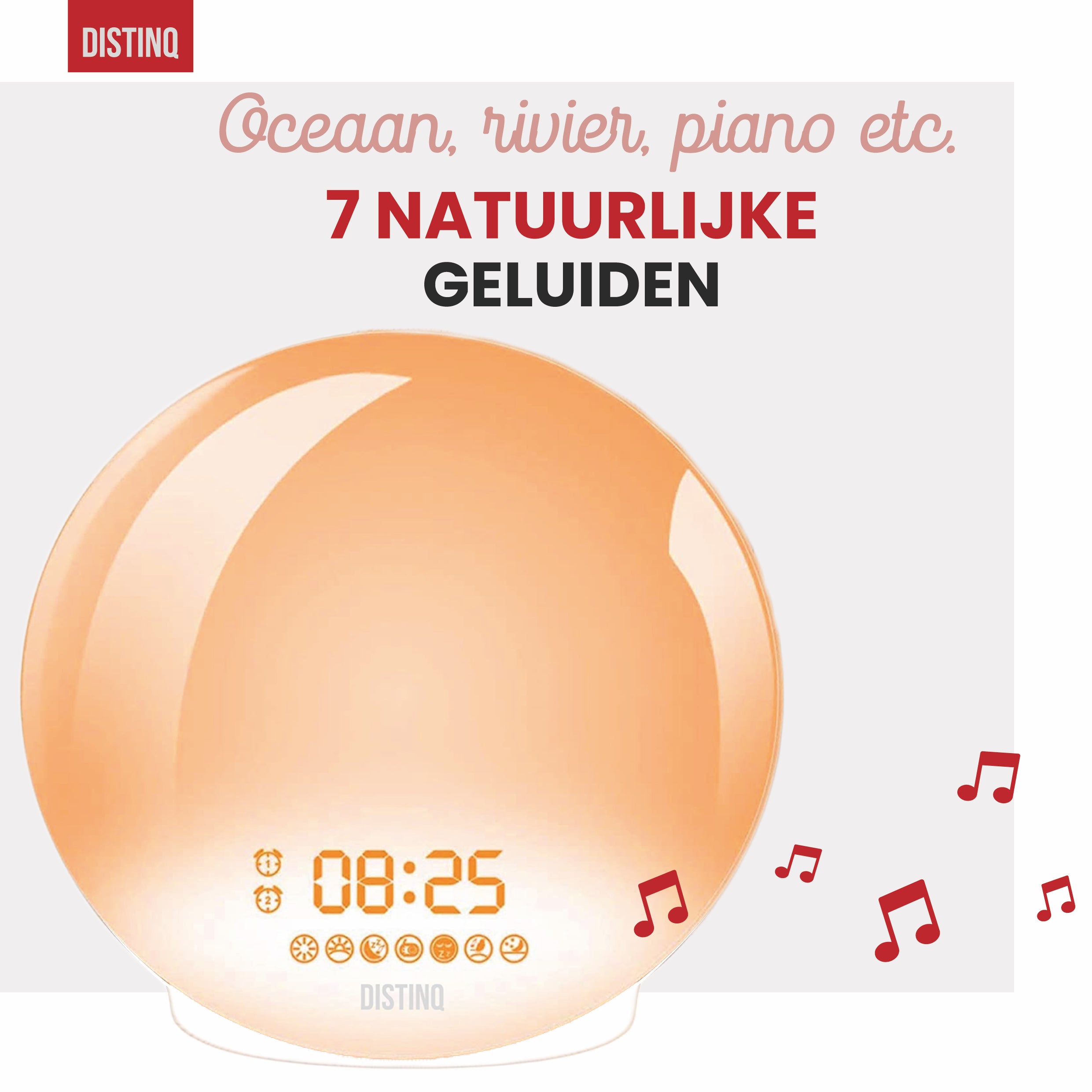 DistinQ Wake-Up Light White